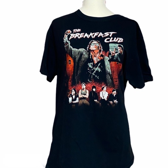 The Breakfast Club Other - The Breakfast Club Group Graphic Movie T-Shirt